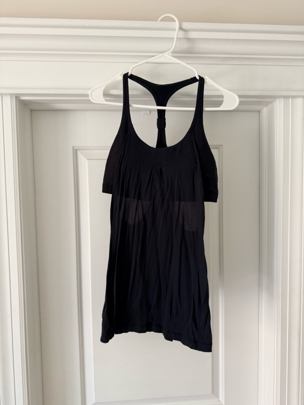 Lululemon Black Racerback Women's Tank Top